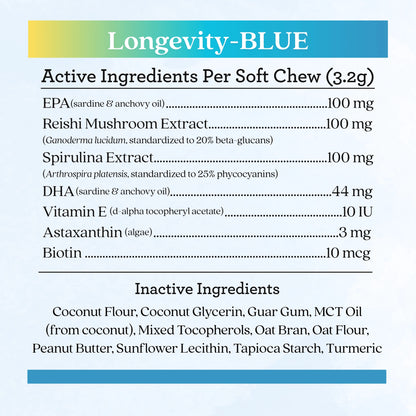 Longevity-BLUE Soft Chews