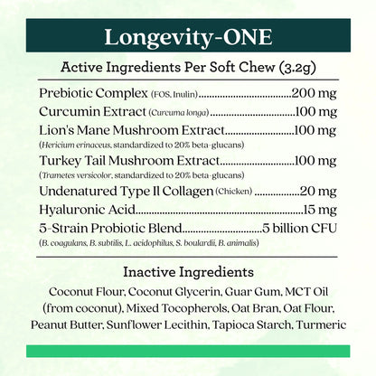Longevity-ONE Soft Chews