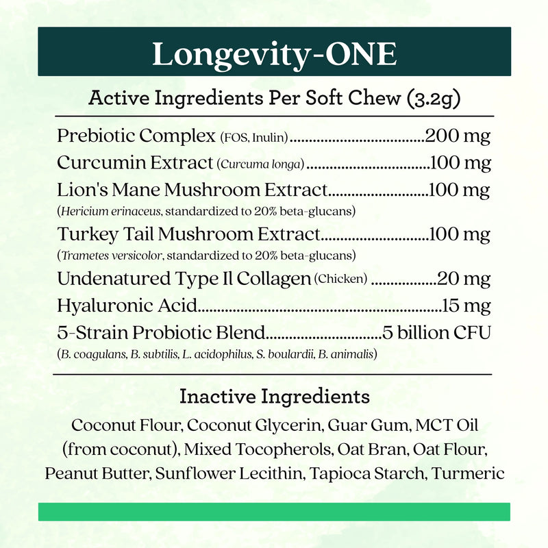 Longevity-ONE Soft Chews
